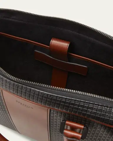 Serapian Men's Slim Stepan 72 Briefcase | Thumbnail 4