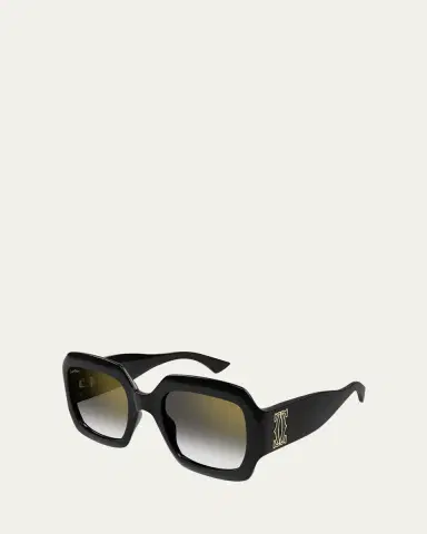 Cartier Monogram Acetate Square Sunglasses | Thumbnail 2