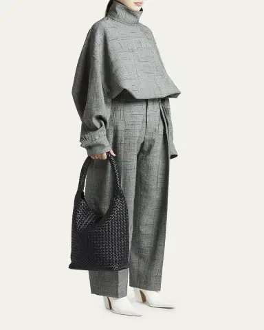 Bottega Veneta Cabat Medium Intreccio Bucket Bag | Thumbnail 5