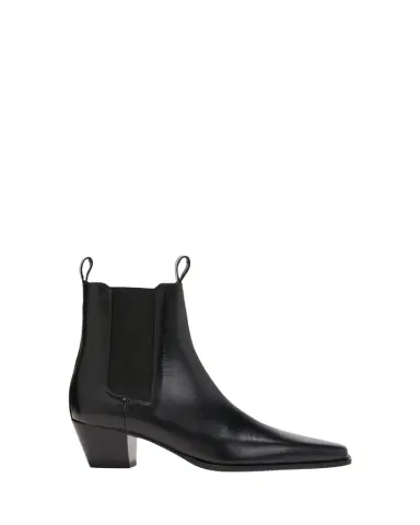 Toteme City Calfskin Chelsea Ankle Boots | Thumbnail 1