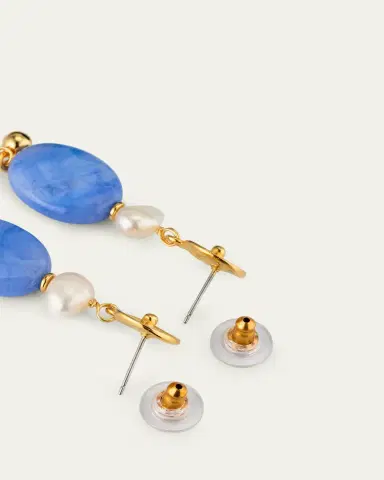 Ben-Amun 24K YG Plated Post earring w | Thumbnail 4