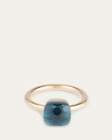 Pomellato Nudo Petite 18k Rose Gold London Blue Topaz Ring | Thumbnail 3