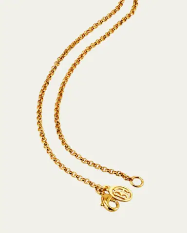 ben-amun 24K Yellow Gold Multi-Stone Wrap Station Necklace | Thumbnail 4