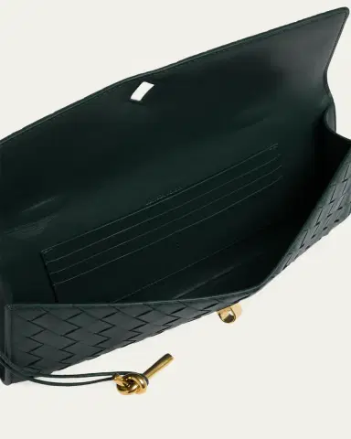 Bottega Veneta Long Andiamo Clutch Bag with Handle | Thumbnail 8