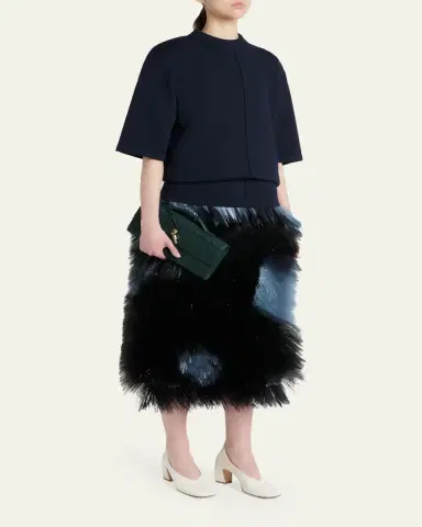 Bottega Veneta Long Andiamo Clutch Bag with Handle | Thumbnail 9