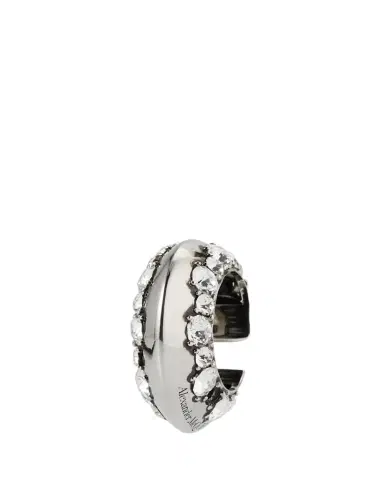 Alexander McQueen Crystal Ear Cuff, Single | Thumbnail 1