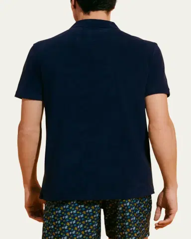 Vilebrequin Men's Organic Terry Polo Shirt | Thumbnail 6 Vilebrequin Men's Organic Terry Polo Shirt | Thumbnail 6