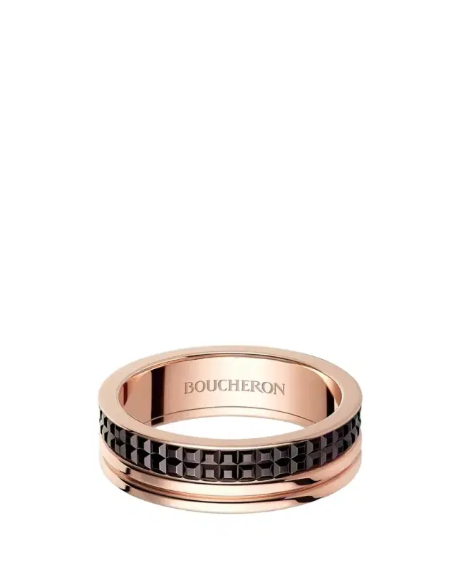 Quatre Classique Band Ring, Large Model