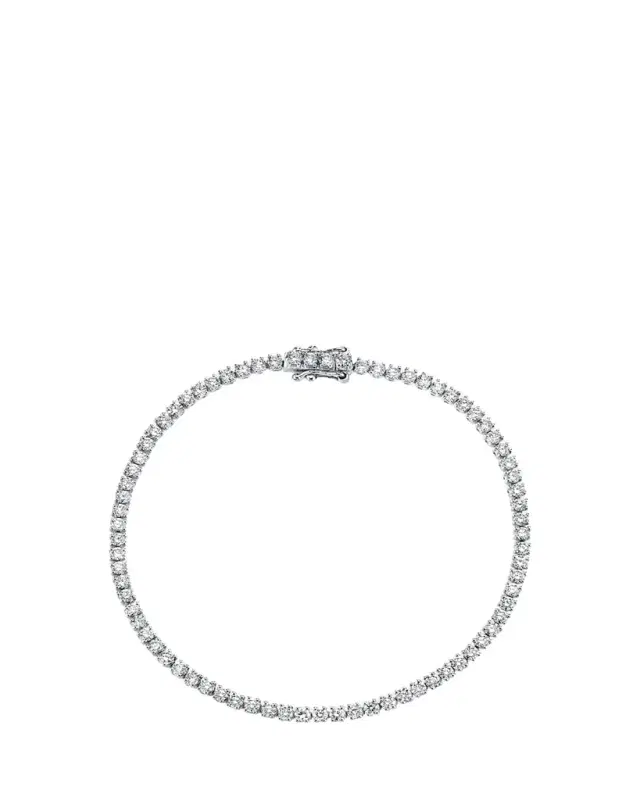 18k White Gold Diamond Hepburn Bracelet