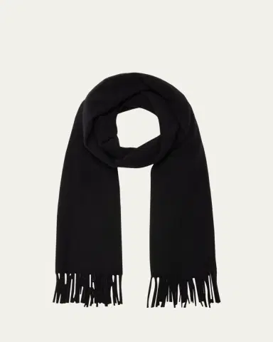 Toteme Classic Wool Fringe Scarf | Thumbnail 3