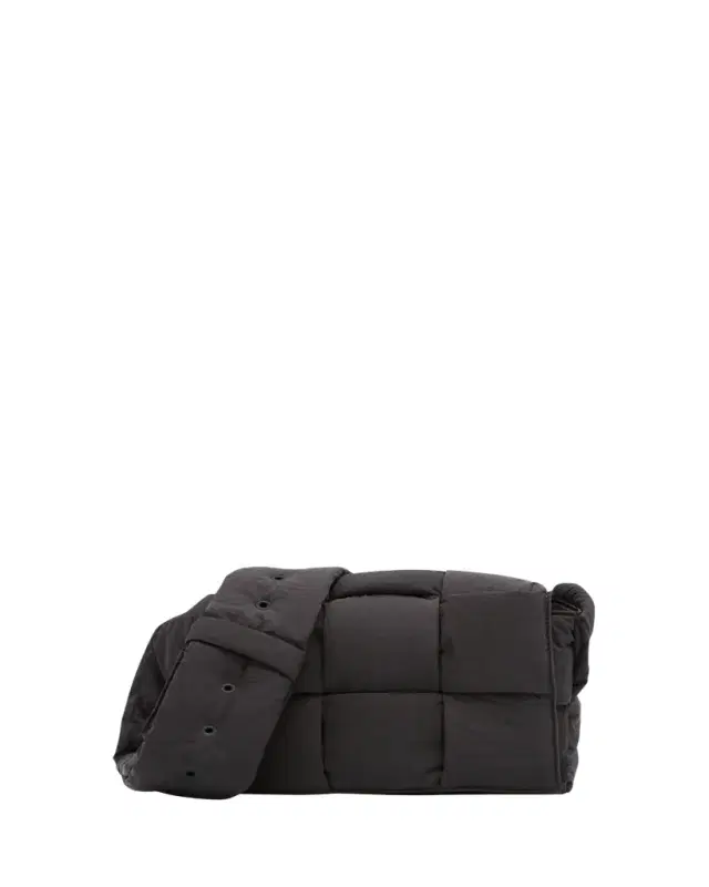 Bottega Veneta Men's Padded Tech Cassette Nylon Crossbody Bag