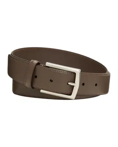 Simonnot Godard Men's Luma Matte Leather Belt | Thumbnail 1 Simonnot Godard Men's Luma Matte Leather Belt | Thumbnail 1