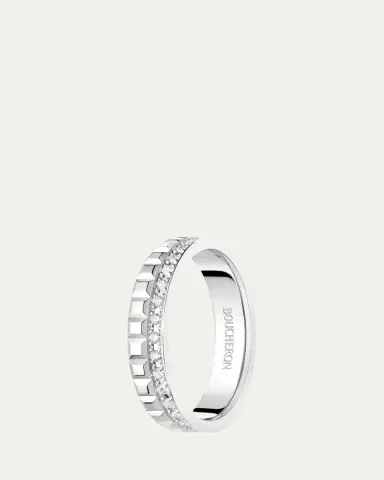 Boucheron White Gold Quatre Diamond Ring | Thumbnail 3 Boucheron White Gold Quatre Diamond Ring | Thumbnail 3