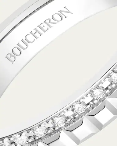 Boucheron White Gold Quatre Diamond Ring | Thumbnail 4 Boucheron White Gold Quatre Diamond Ring | Thumbnail 4