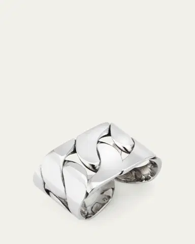 McQueen 2 Finger Chain Ring | Thumbnail 3