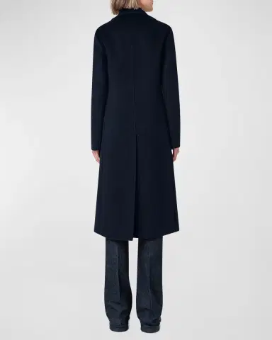 Akris Leather Collar Cashmere Coat | Thumbnail 3 Akris Leather Collar Cashmere Coat | Thumbnail 3