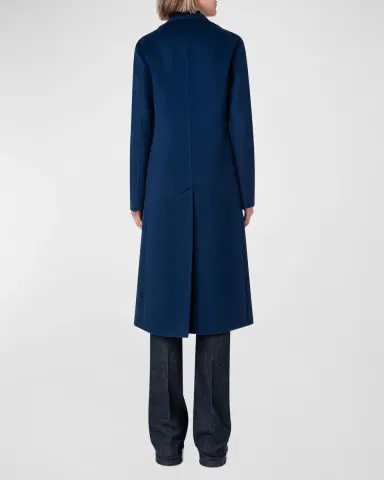 Akris Leather Collar Cashmere Coat | Thumbnail 5 Akris Leather Collar Cashmere Coat | Thumbnail 5