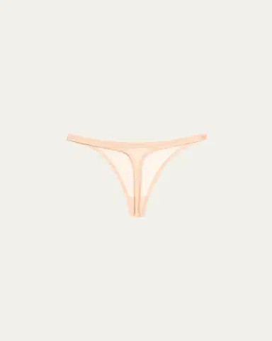 Eres Promesse Stretch Tulle Thong | Thumbnail 2