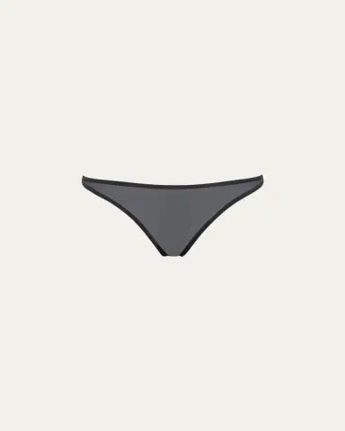 Eres Promesse Stretch Tulle Thong | Thumbnail 3
