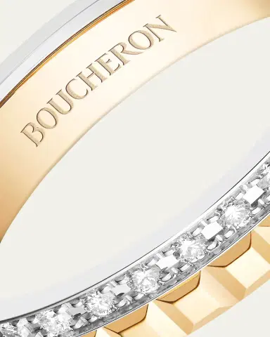 Boucheron Yellow Gold and White Gold Quatre Diamond Ring | Thumbnail 3