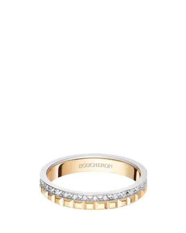 Boucheron Yellow Gold and White Gold Quatre Diamond Ring | Thumbnail 1
