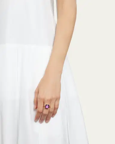 Pomellato Nudo Maxi 18k Gold Amethyst Ring | Thumbnail 2