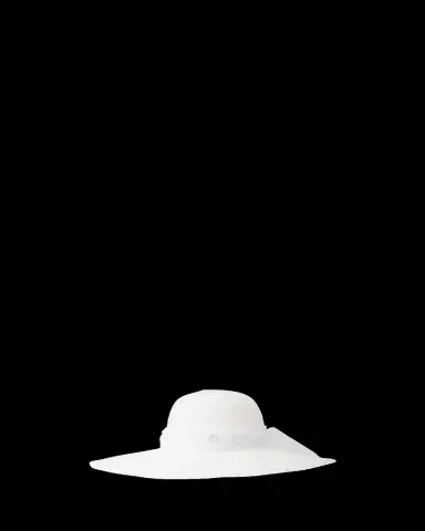 Maison Michel Large-Brim Blanche Bridal Hat | Thumbnail 2