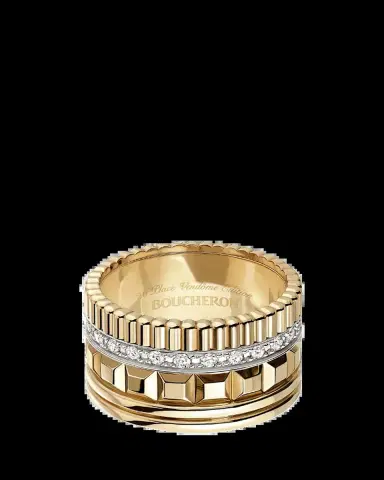 Boucheron Quatre Radiant Ring with Diamonds | Thumbnail 2 Boucheron Quatre Radiant Ring with Diamonds | Thumbnail 2