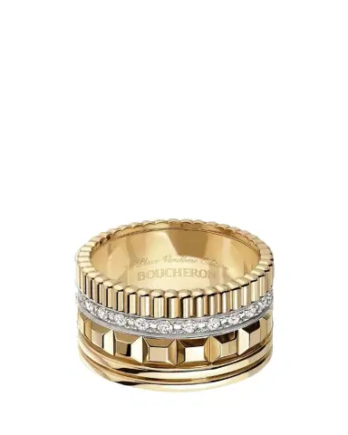 Boucheron Quatre Radiant Ring with Diamonds | Thumbnail 1 Boucheron Quatre Radiant Ring with Diamonds | Thumbnail 1