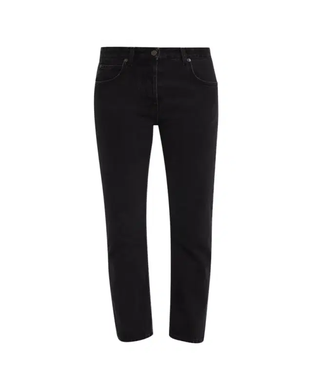 THE ROW Riaco Slim-Leg Crop Jeans