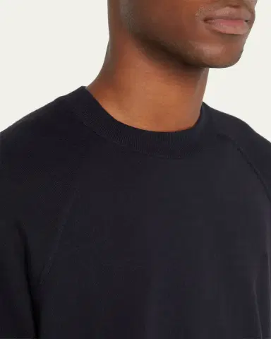 Loro Piana Men's Girocollo Balfour Crewneck Sweater | Thumbnail 9 Loro Piana Men's Girocollo Balfour Crewneck Sweater | Thumbnail 9