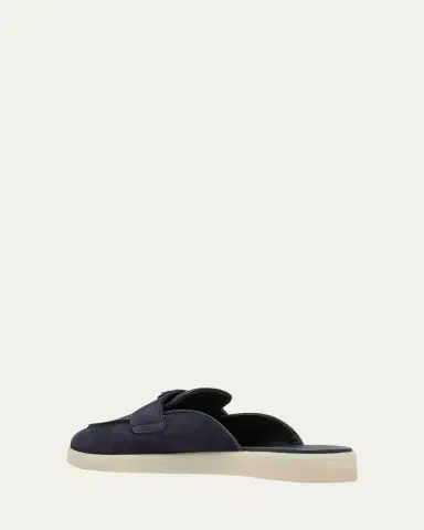 Prada Saint Tropez Suede Mules | Thumbnail 9