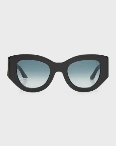 Anna-Karin Karlsson Lucky Goes to Vegas Embellished Acetate & Metal Cat-Eye Sunglasses | Thumbnail 2 Anna-Karin Karlsson Lucky Goes to Vegas Embellished Acetate & Metal Cat-Eye Sunglasses | Thumbnail 2