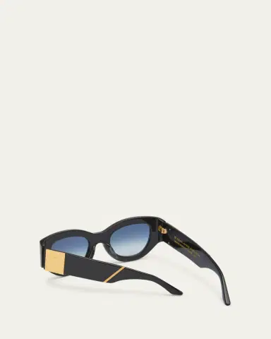 Anna-Karin Karlsson Lucky Goes to Vegas Embellished Acetate & Metal Cat-Eye Sunglasses | Thumbnail 7 Anna-Karin Karlsson Lucky Goes to Vegas Embellished Acetate & Metal Cat-Eye Sunglasses | Thumbnail 7