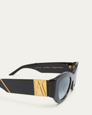Anna-Karin Karlsson Lucky Goes to Vegas Embellished Acetate & Metal Cat-Eye Sunglasses | Thumbnail 8 Anna-Karin Karlsson Lucky Goes to Vegas Embellished Acetate & Metal Cat-Eye Sunglasses | Thumbnail 8