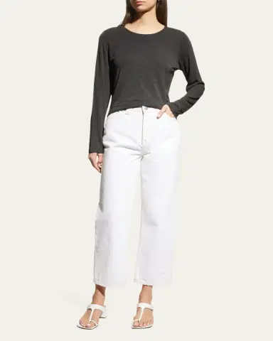 MAJESTIC FILATURES Soft Touch Crewneck Top | Thumbnail 2 MAJESTIC FILATURES Soft Touch Crewneck Top | Thumbnail 2