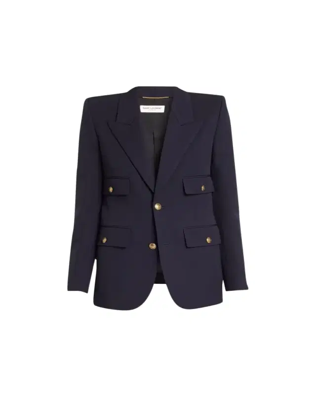 4-Pocket Blazer Jacket
