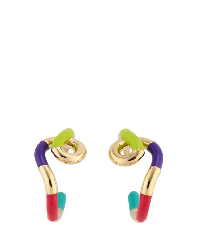 Bea Bongiasca Multi Frequency Hoop Earrings