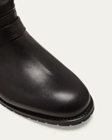 Manolo Blahnik Sulaltra Leather Buckle Biker Booties | Thumbnail 5 Manolo Blahnik Sulaltra Leather Buckle Biker Booties | Thumbnail 5