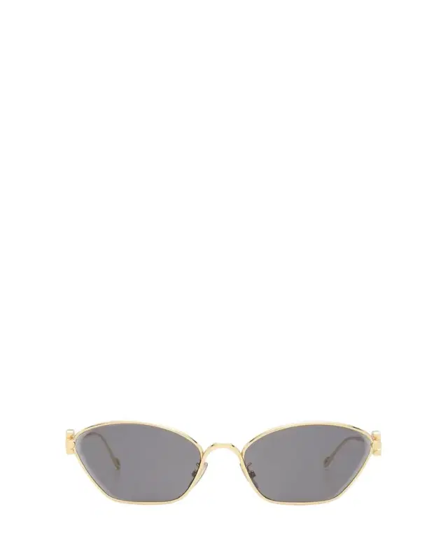 Loewe Anagram Golden Metal Cat-Eye Sunglasses