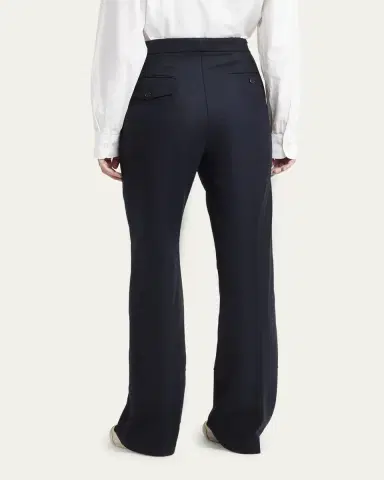 SETCHU Flannel Straight Leg Pants | Thumbnail 3 SETCHU Flannel Straight Leg Pants | Thumbnail 3