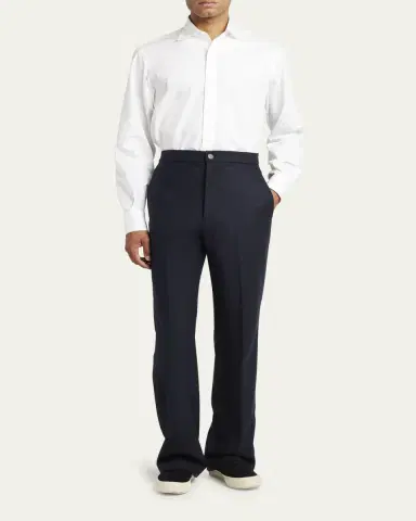 SETCHU Flannel Straight Leg Pants | Thumbnail 4 SETCHU Flannel Straight Leg Pants | Thumbnail 4