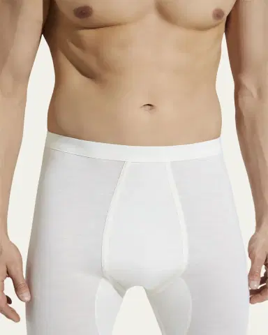 Zimmerli Men's Wool-Blend Long Johns | Thumbnail 4 Zimmerli Men's Wool-Blend Long Johns | Thumbnail 4