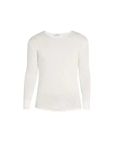 Zimmerli Men's Wool-Silk Crewneck T-Shirt | Thumbnail 1 Zimmerli Men's Wool-Silk Crewneck T-Shirt | Thumbnail 1