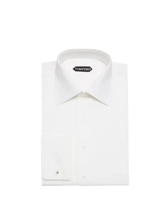 Men's French Cuff Pique Dress Shirt