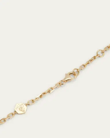 DRIES CRIEL 18k Yellow Gold Diamond Brute Flux Pendant Necklace | Thumbnail 4