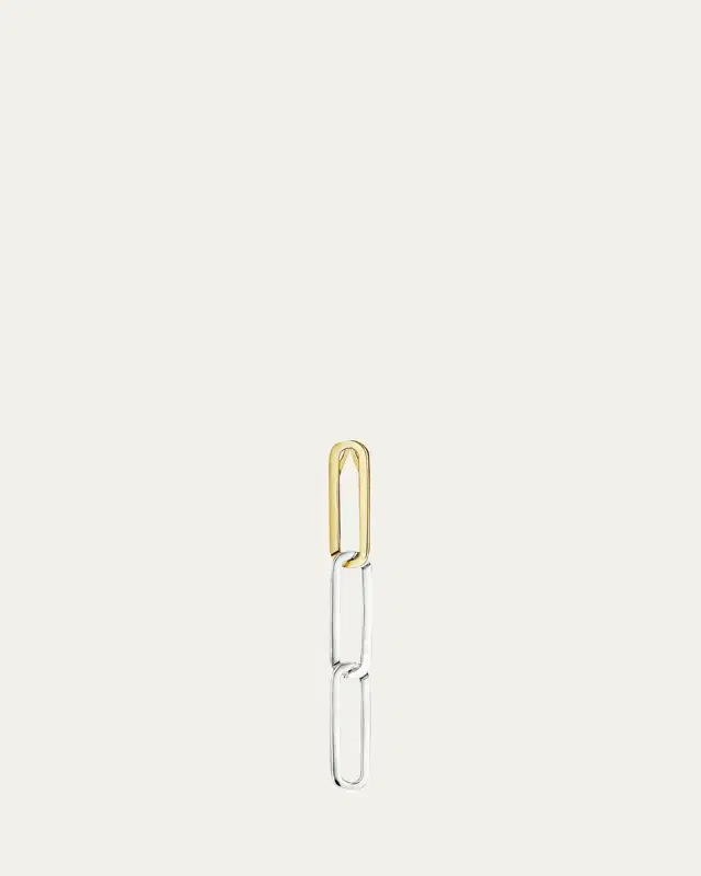 KINRADEN Men's The Breath Two-Tone 3-Link Pendant