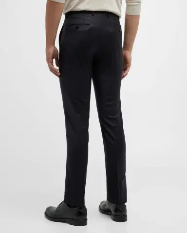 ZEGNA Men's Trofeo Slim-Straight Trousers | Thumbnail 2 ZEGNA Men's Trofeo Slim-Straight Trousers | Thumbnail 2