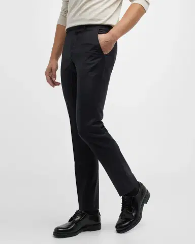 ZEGNA Men's Trofeo Slim-Straight Trousers | Thumbnail 6 ZEGNA Men's Trofeo Slim-Straight Trousers | Thumbnail 6