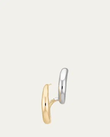 Charlotte Chesnais Curl Earrings Two-Tone | Thumbnail 2